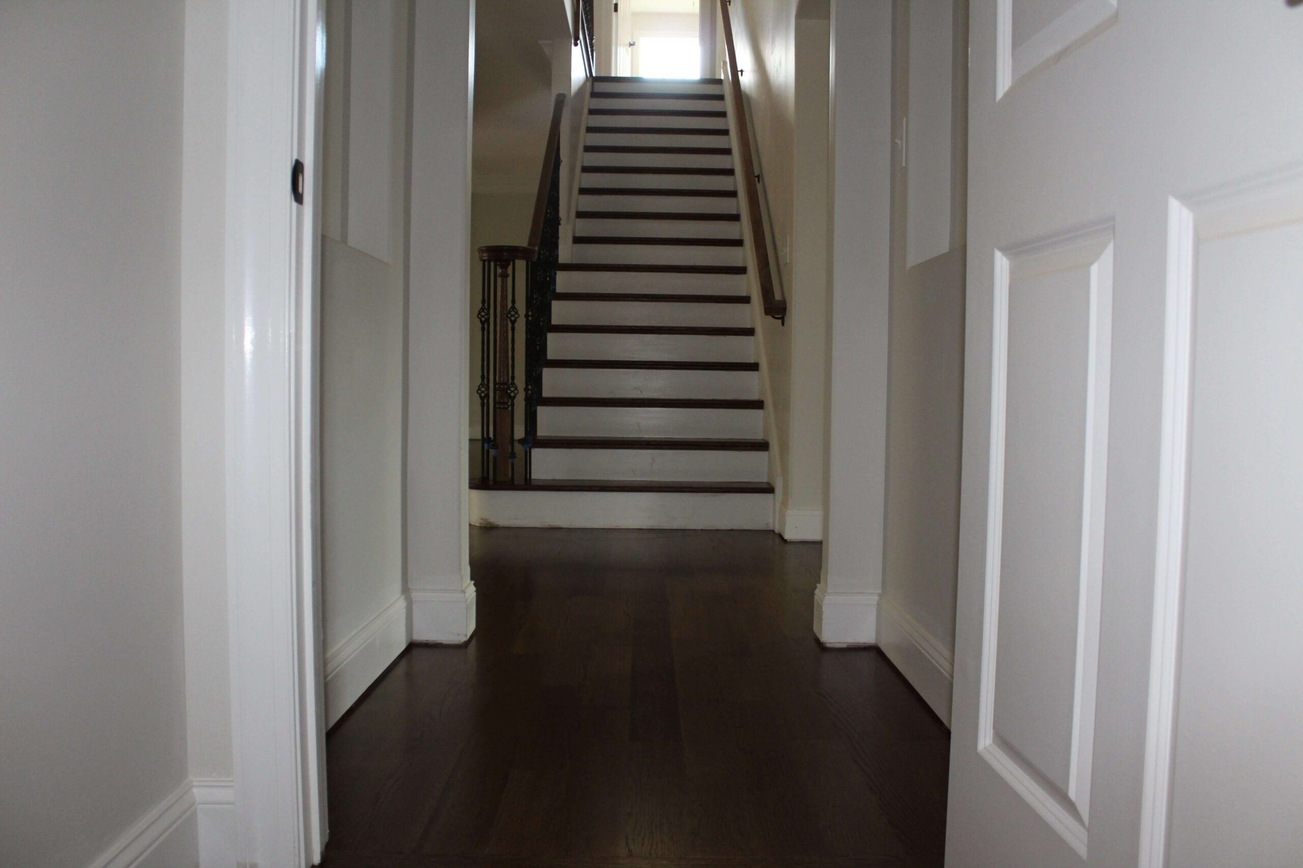 Hardwood Stairs & Hallway Flooring
