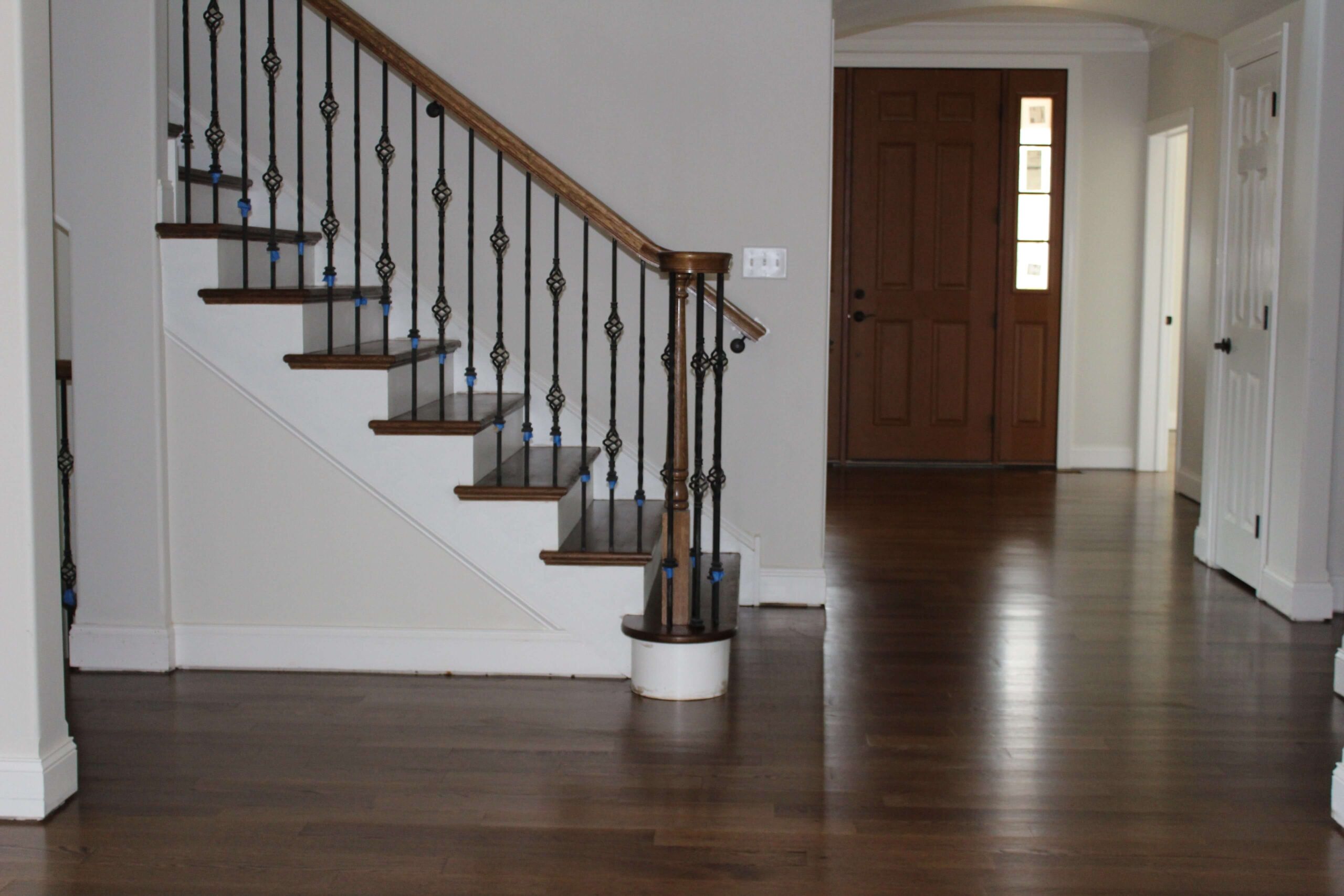 Hardwood Stairs & Hallway Flooring